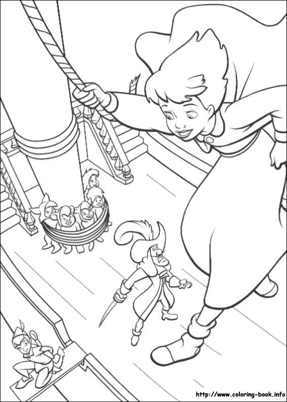 Peter Pan 2 coloring picture